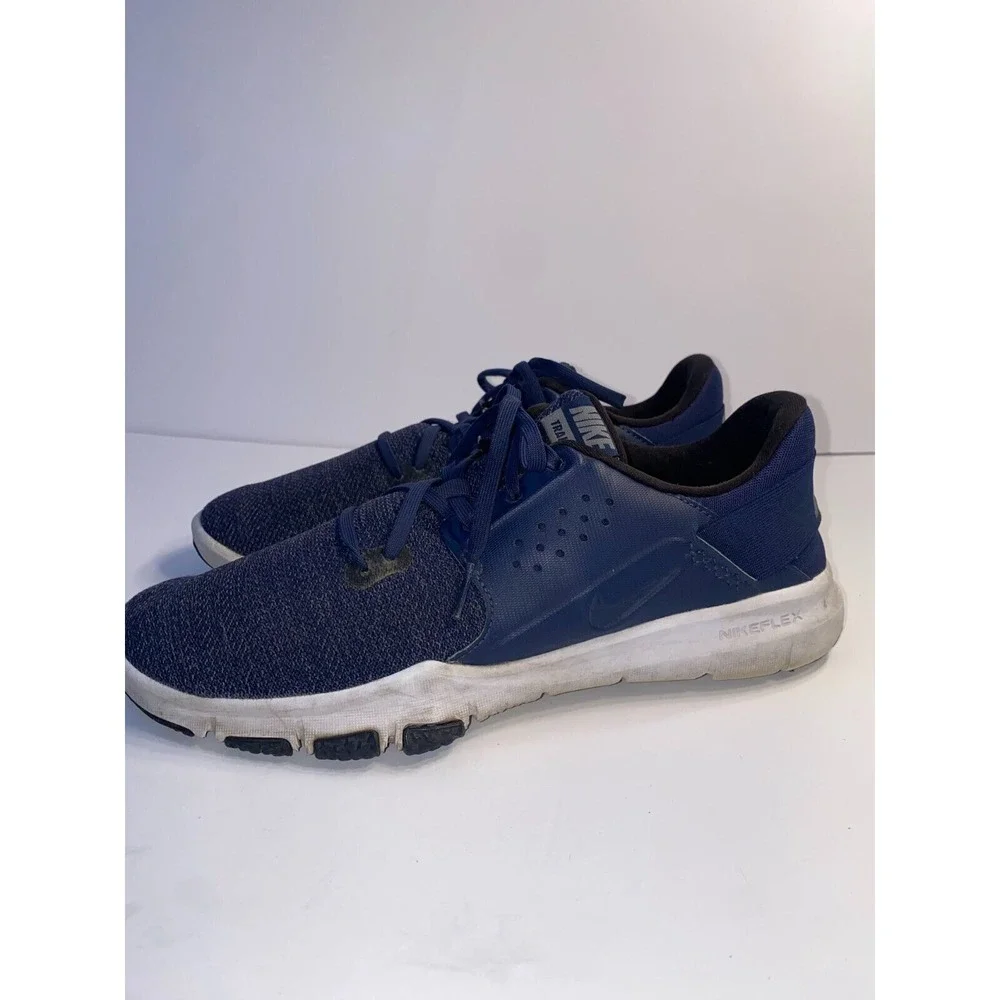 Nike Flex Control 3 Training Shoes Men Size 10.5 Blue Low Top Lace Up AJ5911-400